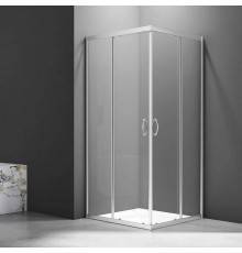 Душевой уголок Veconi Rovigo RV-101 80x80, профиль хром