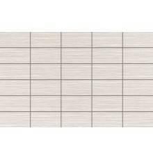 Декор Creto Cypress blanco petty матовый 25x40, белый