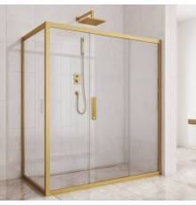 Душевой уголок Kubele DE019 R3-CLN-BR 140х90 см, профиль бронза