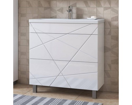 Тумба под раковину Vigo Geometry 70 белая
