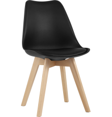 Стул Stool Group Frankfurt NEW экокожа черная