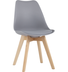 Стул Stool Group Frankfurt NEW экокожа серая