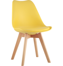 Стул Stool Group Frankfurt экокожа желтая