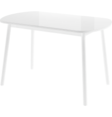Обеденный стол Mamadoma Round 120x70 см, белый