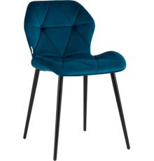 Стул Stool Group Эдвин велюр синий