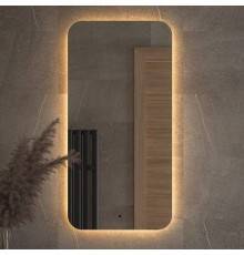 Зеркало Defesto Opti DF 2815R 50х100 с LED-подсветкой, 3000К, инфракрасный выключатель