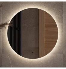 Зеркало круглое Defesto Opti DF 2843R 60 с LED-подсветкой, 4500К, инфракрасный выключатель