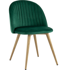 Стул Stool Group Лион Страйпс велюр зеленый