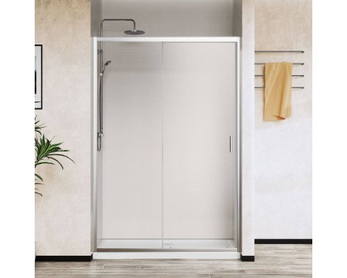 Душевая дверь в нишу Vincea City VDS-5CT120CL 120 см, стекло прозрачное, хром