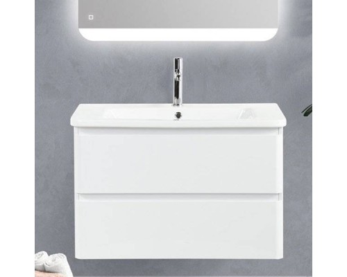 Тумба под раковину BelBagno Albano-Cer 105 подвесная, bianco lucido