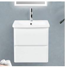 Тумба под раковину BelBagno Albano-Cer 50 подвесная, bianco lucido