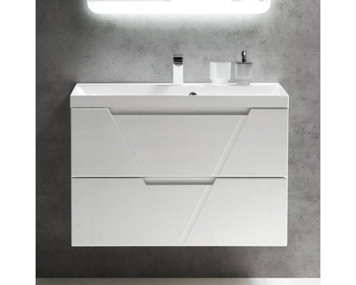 Тумба под раковину BelBagno Vittoria 90 подвесная, bianco opaco