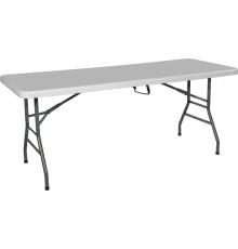 Складной стол Stool Group Кейт 180 182х74 см, банкетный, белый