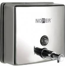 Диспенсер для мыла Nofer Inox 03004.B + Салфетки Nofer OC-1-33 100 шт