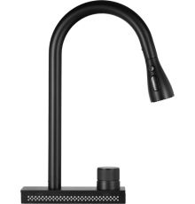 Смеситель для кухни Wisent WX4057B черный