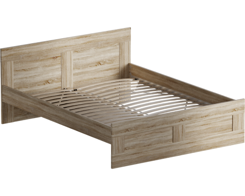 Кровать Шведский стандарт Сириус 160х200 см сонома