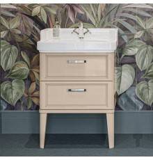 Тумба с раковиной Kerama Marazzi Pompei 60 с 2 ящиками, камео бежевая