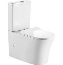 Унитаз-компакт Orange C07 C07-050W безободковый, с микролифтом