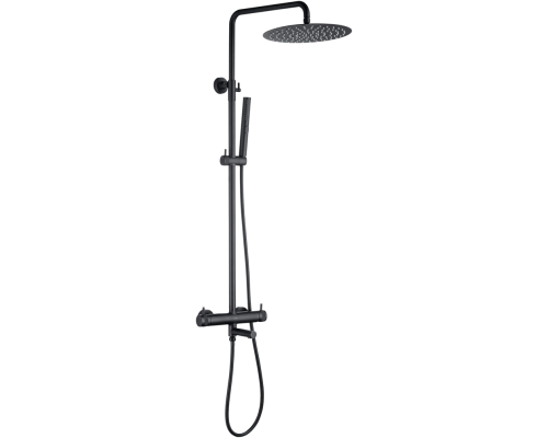 Душевая стойка Allen Brau Priority 5.31A10-31 с изливом черная