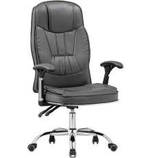 Кресло руководителя Woodville Vestra light gray