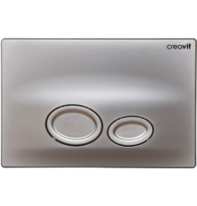 Кнопка смыва Creavit Drop GP2002.00 серая матовая