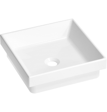 Раковина Wellsee Doux 150501000 40, глянцевая белая