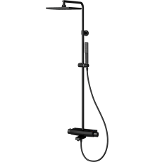 Душевая стойка Teska Mira DK3680 черный матовый (Ненадлежащее качество: скол на термостате)