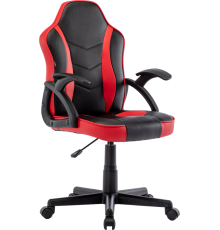 Игровое кресло BRABIX Shark GM-203 черное, красное