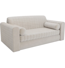 Диван Mebel-Ars Барон №5 бархат бежевый star velvet 6 light beige