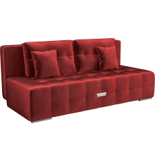 Диван Mebel-Ars Марсель №4 бархат красный star velvet 3 dark red