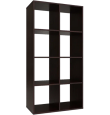 Стеллаж Mebel-Ars Калакс 2х4, 73х39 венге цаво
