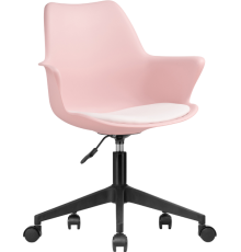 Компьютерное кресло Woodville Tulin white, pink, опора black