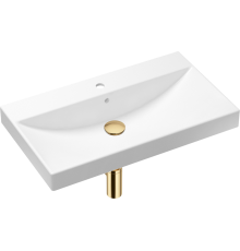 Раковина Lavinia Boho Bathroom Sink 21520605 с сифоном и донным клапаном, золото