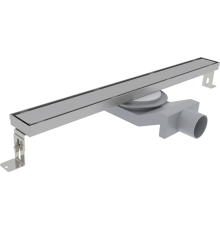 Душевой трап (лоток) Plumberia Selection PSL Linear 120 см, нержавеющая сталь матовая