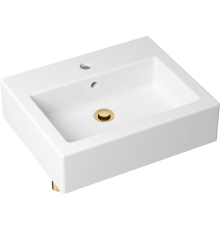 Раковина Lavinia Boho Bathroom Sink 21520698 с сифоном и донным клапаном, золото