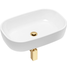 Раковина Lavinia Boho Bathroom Sink 21520019 с сифоном и донным клапаном, золото
