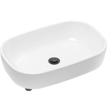 Раковина Lavinia Boho Bathroom Sink 21520047 с сифоном и донным клапаном, черный матовый