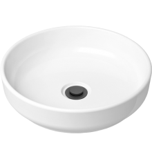 Раковина Lavinia Boho Bathroom Sink Slim 21520820 с донным клапаном, черный матовый