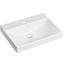 Раковина Lavinia Boho Bathroom Sink 21520897 с донным клапаном, белый матовый