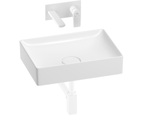 Комплект Wellsee Pure BY 201002635 С ВНУТРЕННЕЙ ЧАСТЬЮ, глянцевый белый, матовый белый, 4 в 1