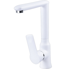 Смеситель для кухни Zigmund   Shtain ZS 0700 белый жемчуг