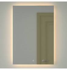 Зеркало Defesto Glow DF 2519S 70х100 с LED-подсветкой, 3000 K, сенсорный выключатель