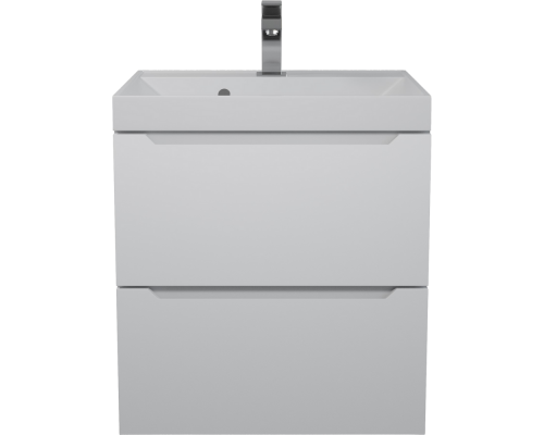 Тумба под раковину Uperwood Tanos 50 подвесная, белая матовая