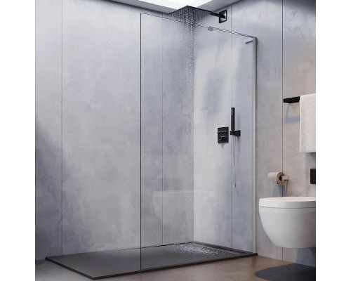 Душевая перегородка Veconi Korato KR77-100-01-C8 100 см, профиль матовый хром