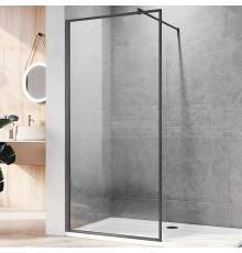 Душевая перегородка Veconi Korato KR81GR-100-01-C8 100 см, профиль брашированный графит
