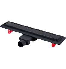 Душевой трап (лоток) Berges Optim Line Black 095508 80 см, матовый черный
