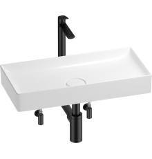 Комплект Wellsee Pure BY Wellsee 201004427 глянцевый белый, матовый черный, 5 в 1