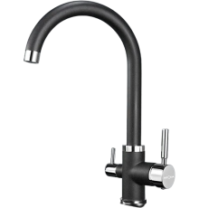 Смеситель для кухни KRONA Brunnen H270 1 black