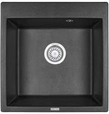 Мойка кухонная KRONA Quadrat W510-520 1 51х50 см, black