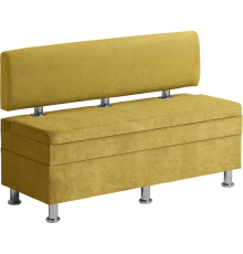Кухонный диван Norta Hippo 120x49x77 см велюр vivaldi 33